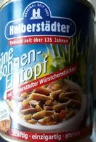 Mängden socker i Grüne Bohnen-Eintopf