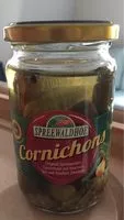 Mängden socker i Cornichons