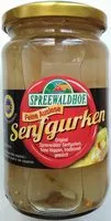 Mängden socker i Senfgurken