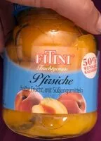 Mängden socker i Pfirsiche