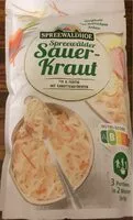 Mängden socker i Spreewälder Sauerkraut