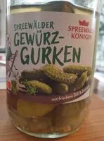 Mängden socker i Gewürzgurken