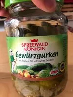Mängden socker i Spreewälder Gewürzgurken