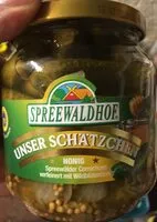 Mängden socker i Honig Cornichons