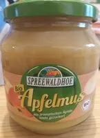 Mängden socker i Spreewaldhof Apfelmus