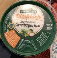 Mängden socker i Spreewälder Gewürzgurken