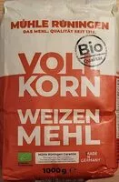 Mängden socker i Vollkorn Weizen Mehl