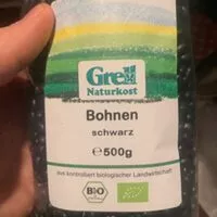 Mängden socker i Bohnen, schwarz