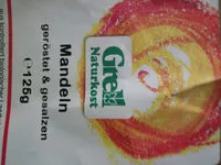 Mängden socker i Mandeln geröstet & gesalzen