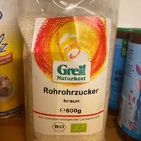 Mängden socker i Rohrohrzucker
