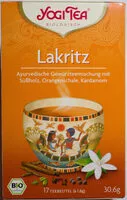 Mängden socker i Yogi Tea Tee - Lakritz