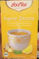 Mängden socker i Yogi Tea Ingwer Zitrone Tee Bio