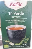 Mängden socker i Té verde harmonia