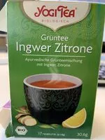 Mängden socker i Grüntee Ingwer Zitrone