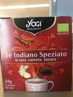 Mängden socker i India chai té negro con canela y jengibre ecológico,