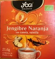 Mängden socker i Jengibre Naranja