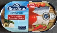 Mängden socker i Heringsfilets in scharfer Tomatensauce