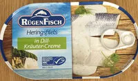Mängden socker i Heringsfilets in Dill-Kräuter-Creme
