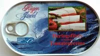 Mängden socker i Heringsfilets in fruchtiger Tomatencreme