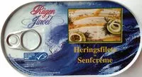 Mängden socker i Heringsfilets in Senfcreme