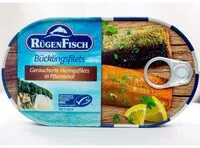 Mängden socker i BÜCKLINGSFILETS, geräuchert in eigenem Saft