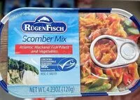 Mängden socker i Scomber mix