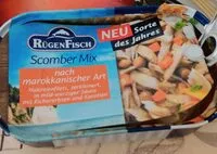 Mängden socker i Scomber Mix nach marokkanischer Art