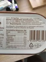 Mängden socker i Buckling filets
