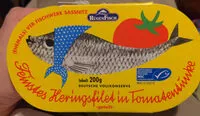 Mängden socker i Feinstes Heringsfilet in Tomatentunke