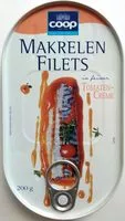 Mängden socker i Makrelenfilets in feiner Tomaten-Creme
