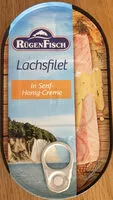 Mängden socker i Lachsfilet in Senf-Honig-Creme
