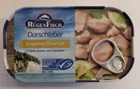 Mängden socker i Dorschleber in eigenem Öl und Saft