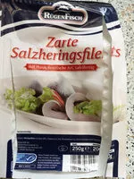 Mängden socker i Zarte Salzheringsfiletts