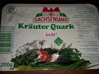 Mängden socker i Kräuter Quark leicht Sachsenland