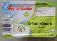 Mängden socker i KräuterQuark leicht