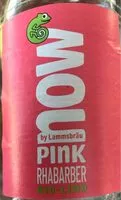 Mängden socker i Now Bio Pink Rhabarber Bio-Limo