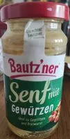 Mängden socker i Senf mit Gewürzen