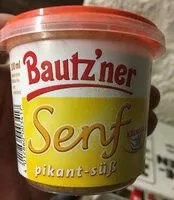 Mängden socker i Bautz'ner Senf pikant-süß