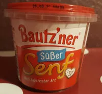 Mängden socker i Bautz'ner Süßer Senf nach bayrischer Art