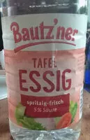 Mängden socker i Bautzner Tafel Essig