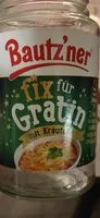 Mängden socker i Fix für Gratin