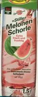 Mängden socker i Stille Melonenschorle