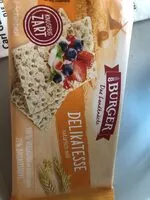 Mängden socker i Burger Knäckebrot