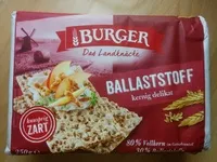 Mängden socker i Knäckebrot Ballaststoff