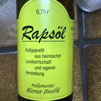 Mängden socker i Rapsöl kaltgepreßt