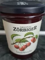 Mängden socker i Sauerkirsche