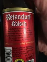 Mängden socker i Reissdorf Kölsch