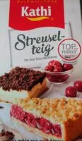 Mängden socker i Streuselteig