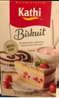 Mängden socker i Biskuit