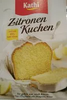 Mängden socker i Kathi Zitronenkuchen Backmischung